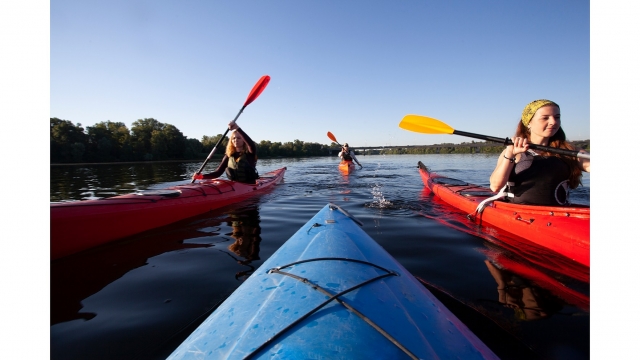  Faites du kayak avec des amis 