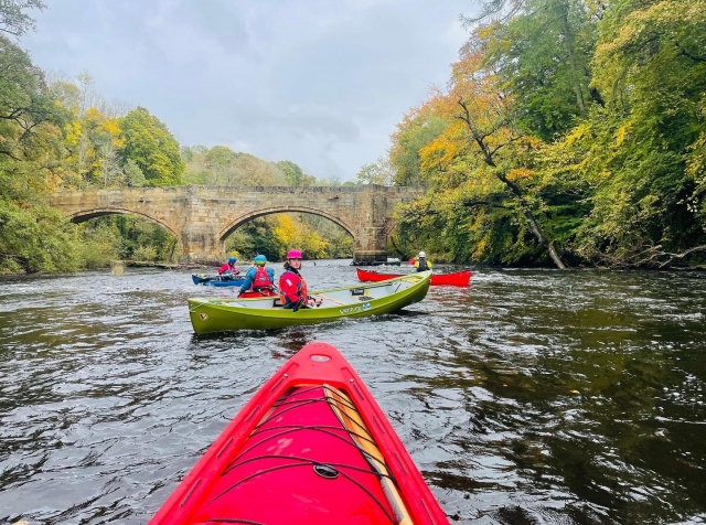 Canoeing is great fun