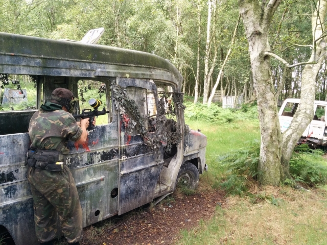  Obtenga tus juegos de paintball