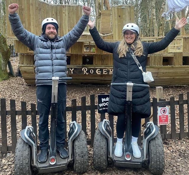  Segways são muito divertidos 