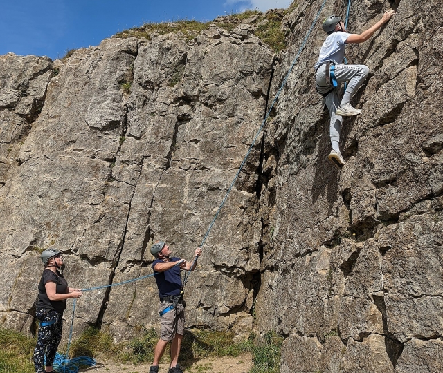 Learn new climbing skills
