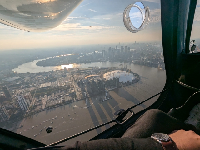 Opinião de Soheil sobre Microlight Flight no Millennium Dome