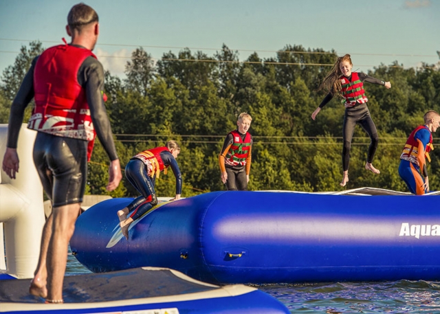Bouncing on our inflatable