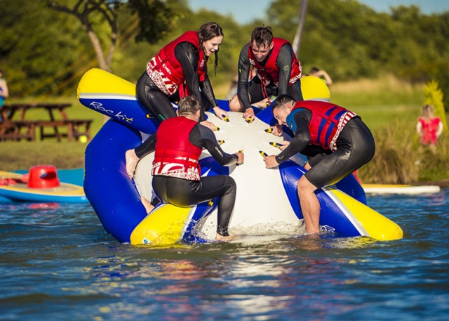 Have an absolute blast with our water park
