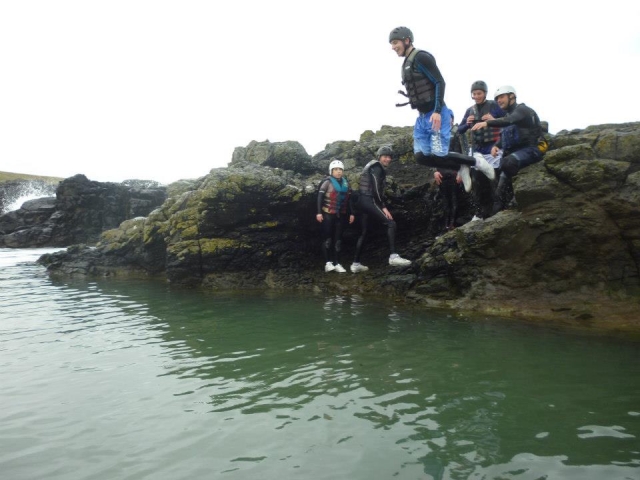 Coasteering is so exciting!