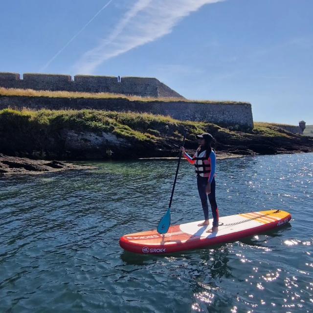 SUP is a relaxing sport