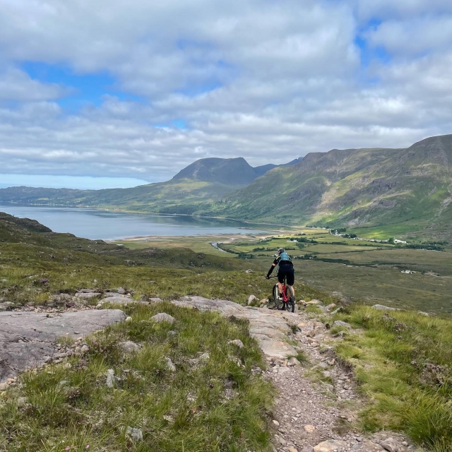  Mountainbiken in den Highlands 
