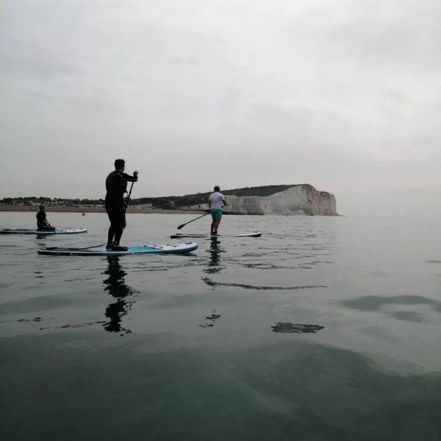  Paddeln zu Seven Sisters 