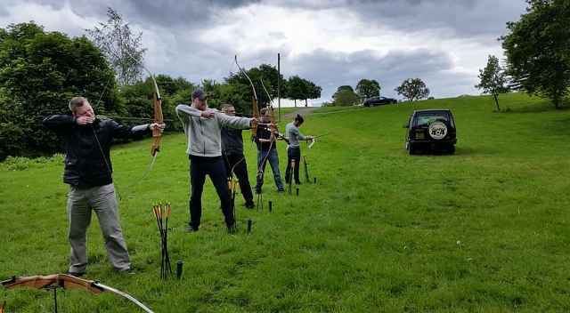 Smash the targets in archery