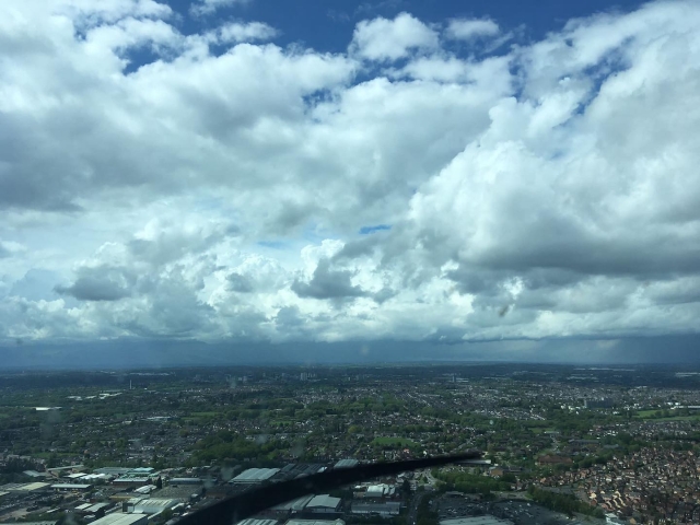 Genießen Sie die Landschaft 