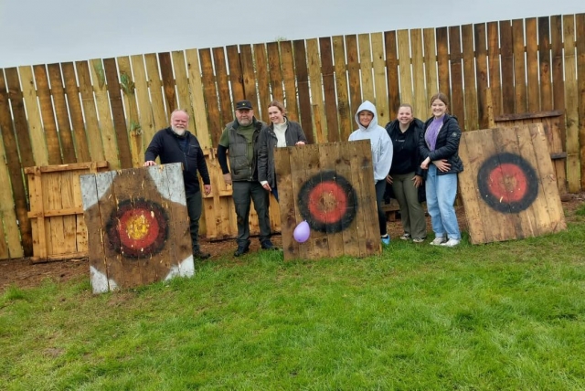 Axe throwing