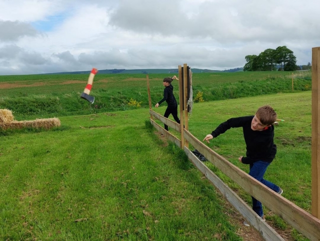 Send the axes flying