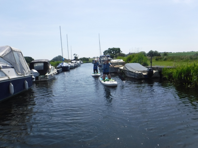  SUP sur les Broads 