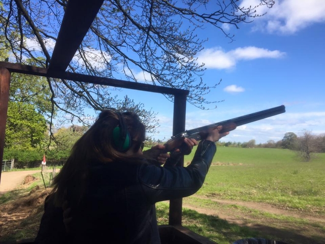 Clay Pigeon Shooting is fun