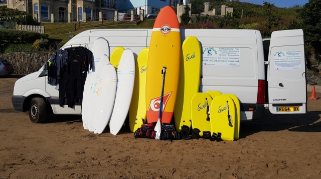 SUP and surf hire