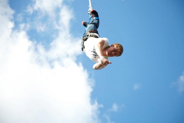 Thrill seekers in Doncaster