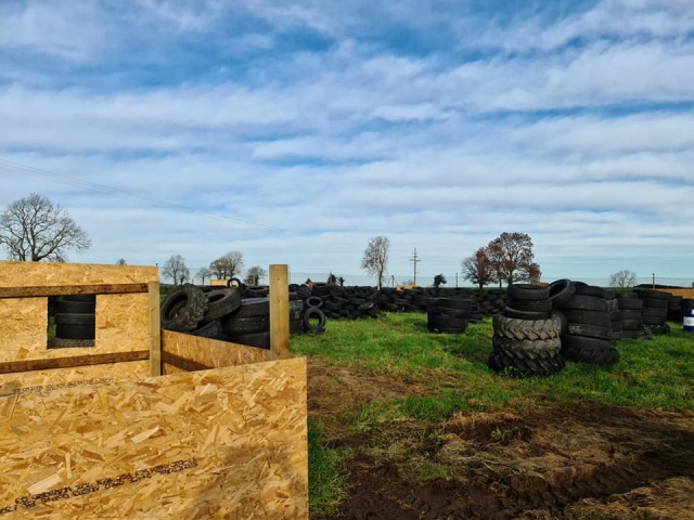 Paintball games are fun