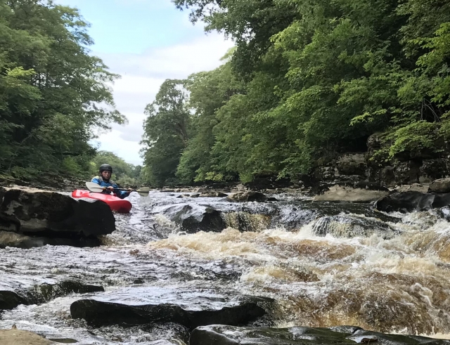 Wildwasserkajakfahren