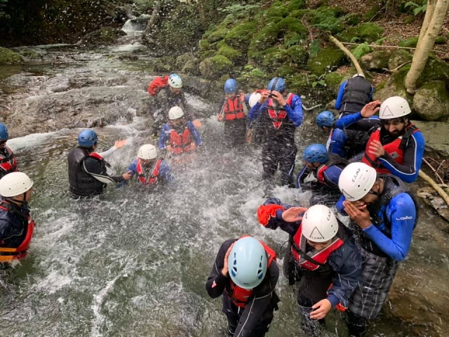 Gorge walking and Ghyll Scrambling