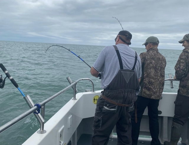  US para un viaje de pesca 