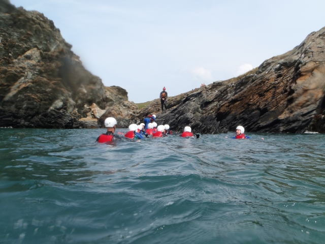 El Coasteering es divertido 