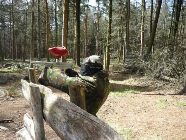 Shoot the target and run