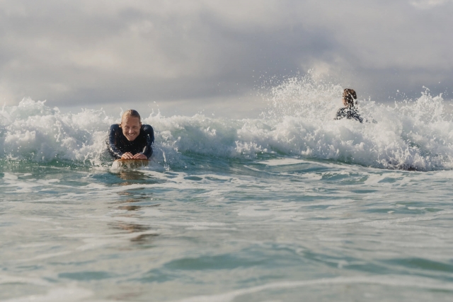 Ride the waves