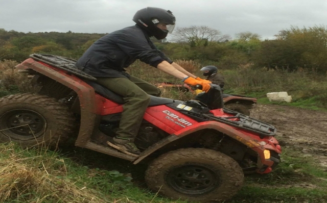  Conducción en quad en Thirsk 