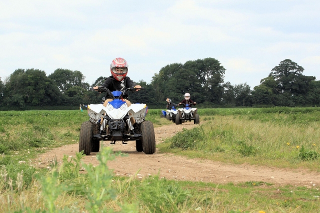 Quad biking