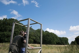 Clay Pigeon Shooting (14yrs+) in Elveden+50 clays