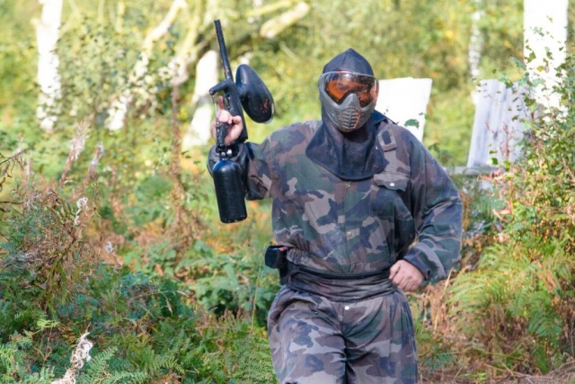  Paintball-Sitzung in Elsham