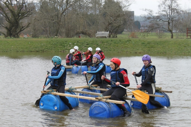  Construction de rafting à Llandysul 