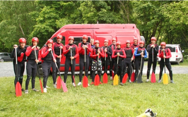 Rafting team 