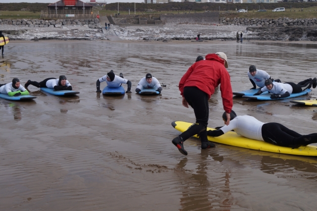 Learning to surf