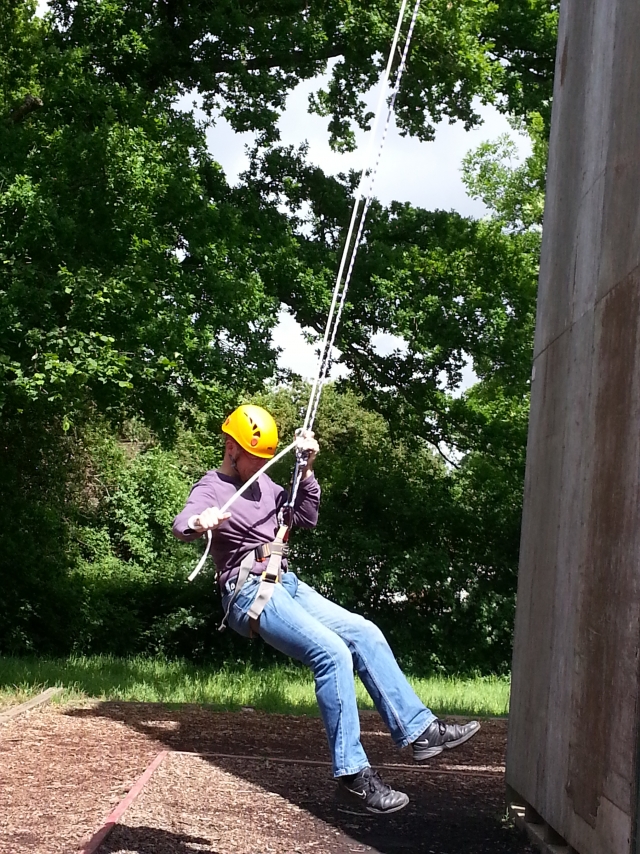  Abseiltraining 