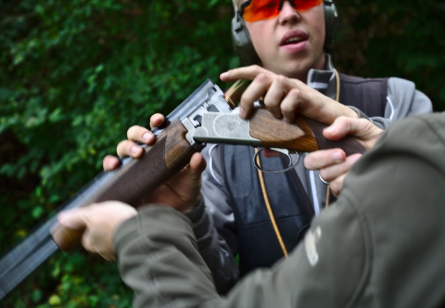  Einzelunterricht im Tontaubenschießen 
