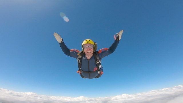 unique skydiving experience
