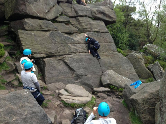 Brimham Rocks in the Yorkshire Dales