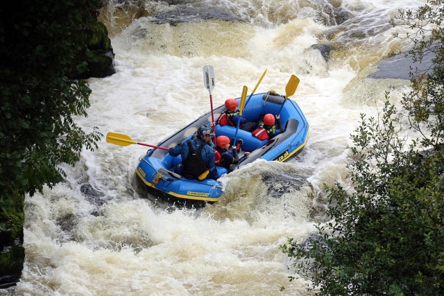  ¡No remar para dejarnos guiar por la corriente! 