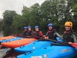 Kayaking half day in Llangollen