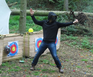 Tiro com arco de combate no campo de batalha em Fordingbridge 2,5h