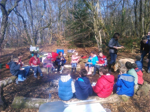  Stage de Bushcraft pour enfants 