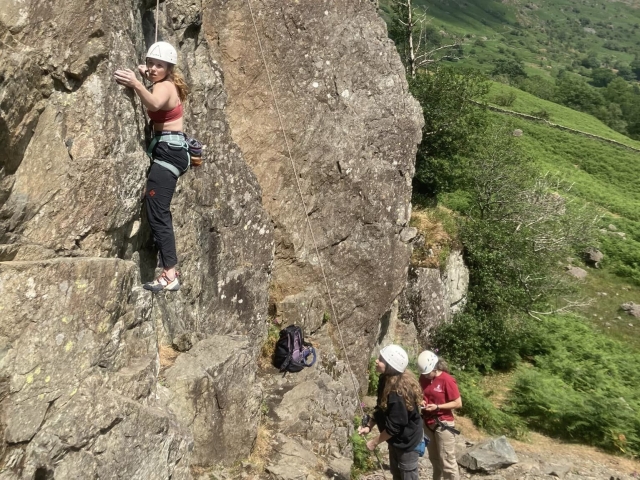  Arrampicata in famiglia 