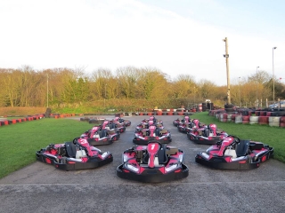 Sessão de treinos de karting em Norfolk por 30min