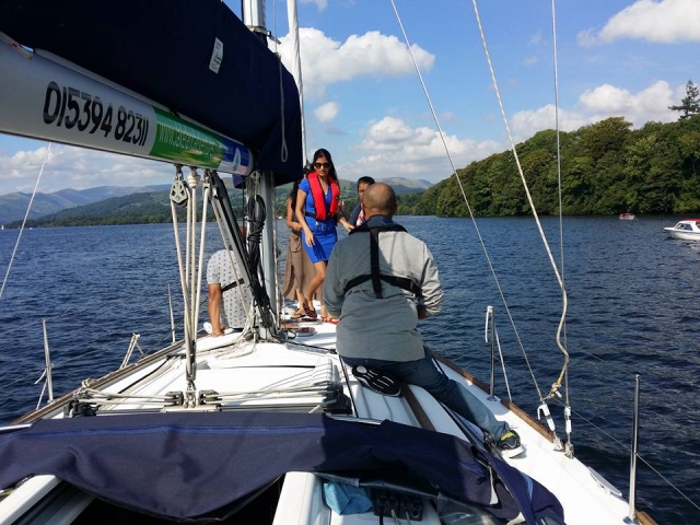 On board the Elana