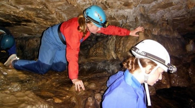 Explore the caves