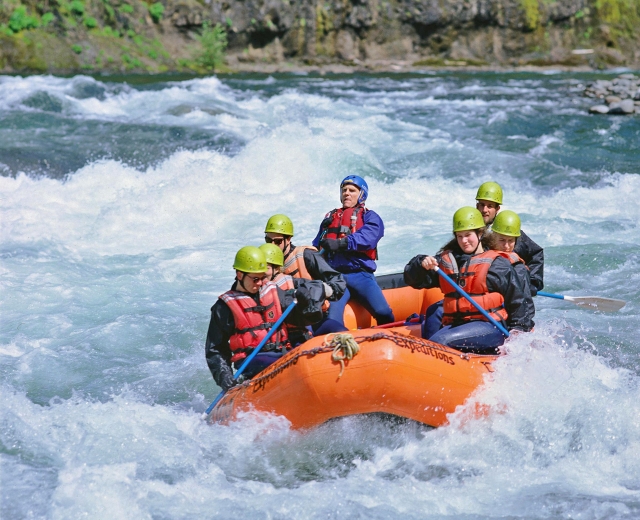 Rafting auf dem Tay 