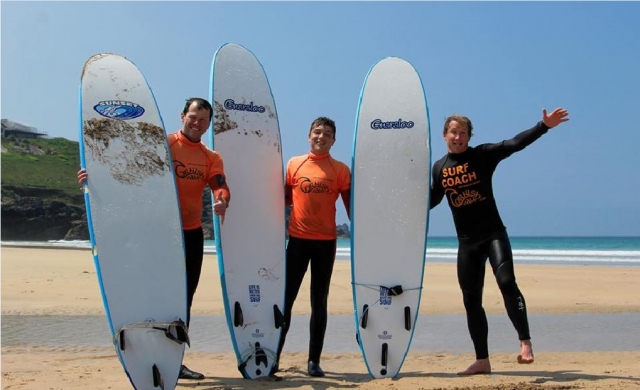 Enjoy the surfing experience