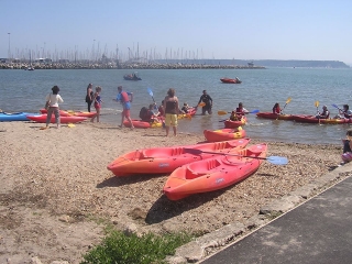 Double kayak in Dorset 2h