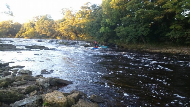 Casal de Kayaker 